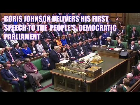 Boris Johnson's First Speech To The New Democratic House Of Commons After Massive Election Victory