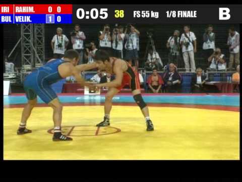 55kg - Radoslav marinov Velikob (BUL) vs Hassan Rahimi (IRI) 2011 world championship