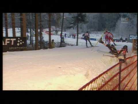 Kowalczyk falling! 1/1 -09