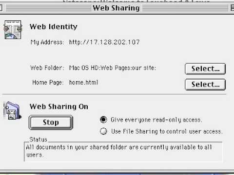 Mac OS 8 Demo CD Videos - Web Publishing
