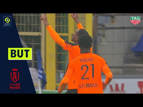 But Dereck KUTESA (80' - STADE DE REIMS) RC STRASBOURG ALSACE - STADE DE REIMS (0-1) 20/21