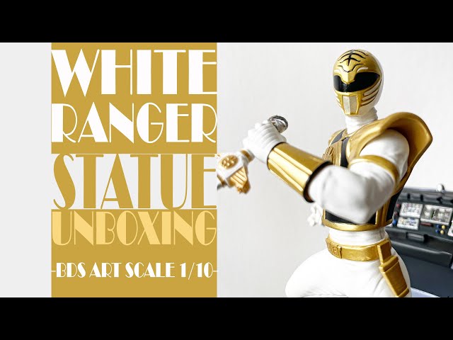 Vídeo relacionado con Iron Studios BDS: Power Rangers - White Ranger Art Scale Statue (1/10) (POWRAN46721-10)