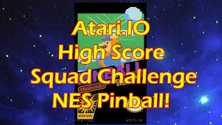 Atari IO High Score Challenge NES Pinball!