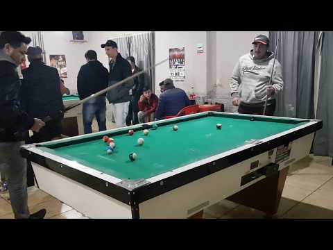 GILMAR X DOUGLAS - 1° Torneio De Sinuca Bola 8 Do Bar Do Celso - Campos Novos SC