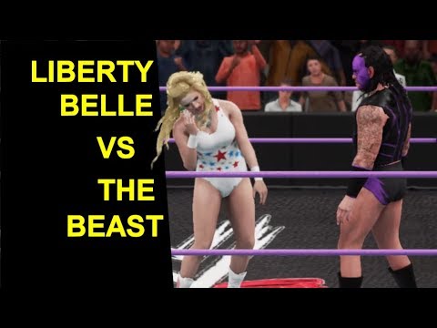 GLOW 1985 Liberty Belle vs The Beast - KO Match