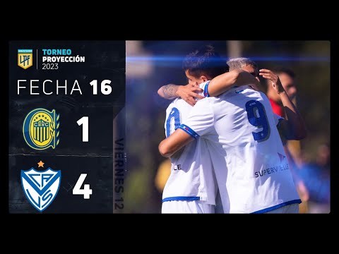#TorneoProyección 2023 | Fecha 16 | resumen de Rosario Central y Vélez