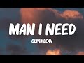 Olivia Dean Man I Need Lyrics