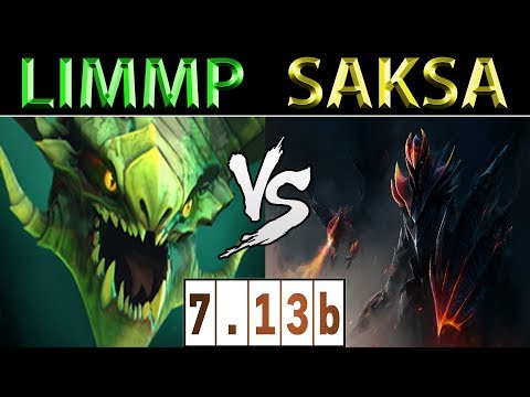 Limmp [Viper] vs Saksa [DK] ► NA Ranked ► Dota 2 7.13b
