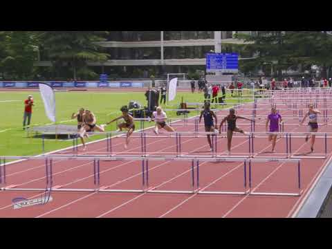 100m Haies - TCF - Serie 1 - Meeting National 1 de Cergy-Pontoise - 10/06/2019