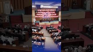 DPRD MALANG USUL 2 RAPERDA STRATEGIS, PERUBAHAN APBD 2026 DIDORONG TEPAT SASARAN
