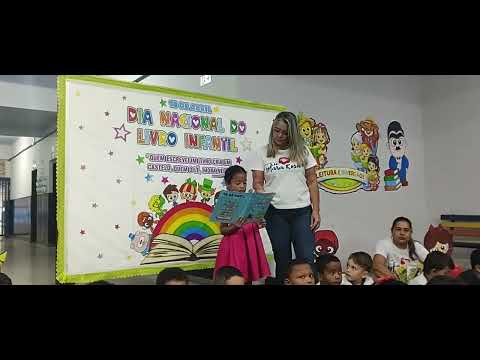 Hinata - Dia do livro - Escola Municipal São Pedro, Mara Rosa, Go
