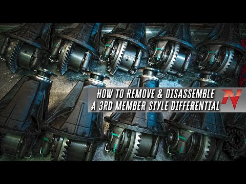 How to Remove & Disassemble a 3rd Member