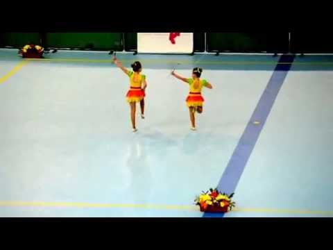 Neli a Kiki  2014   mažoretky Elité Ostrava, MČR Karviná