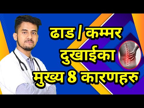 के कारण ढाड र कम्मर दुख्छ ? Back pain Causes | Low Back Pain,Sciatica Dhad dukhai | Rupesh Baniya