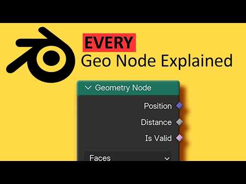 ALL 300+ Geometry Nodes in Blender