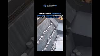 Automated Step Feeder Sorting Thousands Of Metal Parts ⚙️🤯