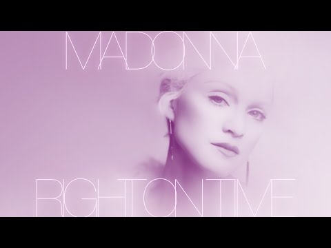 Madonna - Right On Time (Lyric Video)
