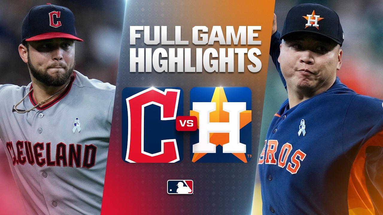 6월22일 클리블랜드 휴스턴 MLB 하이라이트