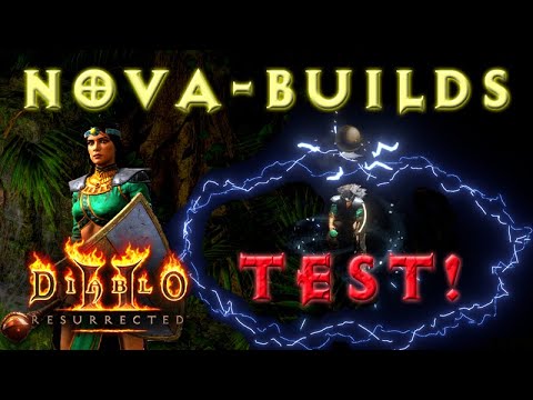 The Best Endgame Nova-Sorc - Testreihe & Statistics! [Diablo 2 Resurrected Basis Guides]