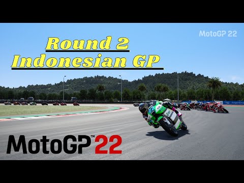 MotoGP 22 PS5 Gameplay | Career Mode Walkthrough Part 2, Moto3 Round 2 Indonesian GP