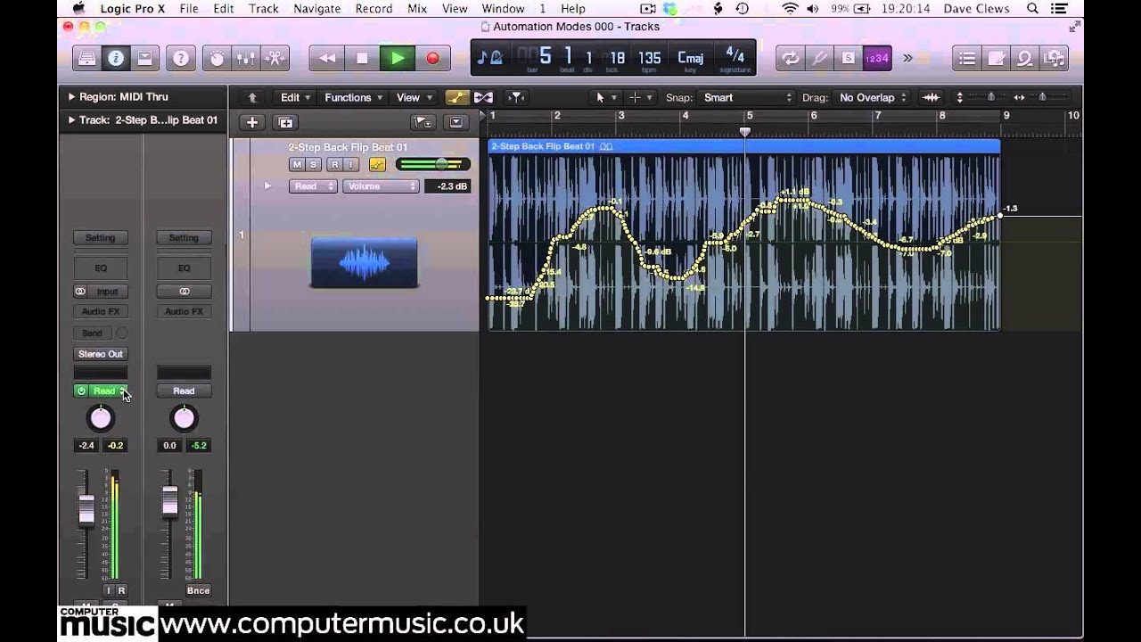 How to use basic automation features in Logic - YouTube