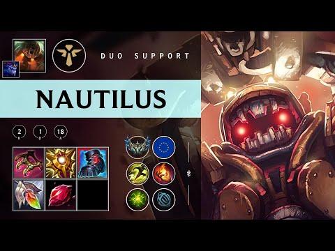 Nautilus Support vs Janna - EUW Challenger Patch 25.22