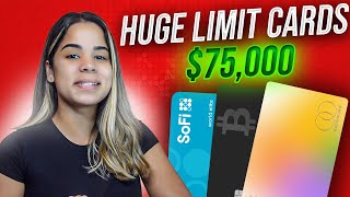 High Credit Limit Credit Cards | BEST No Hard Pull Credit Cards