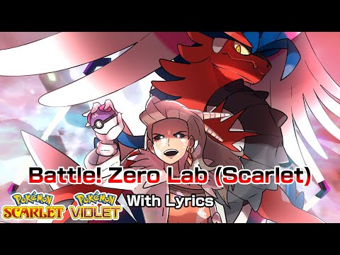 Battle! Zero Lab WITH LYRICS - Scarlet Version (AI Professor Sada) - Pokémon Scarlet & Violet Cover