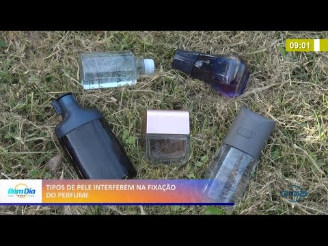 Tipos de pele interferem na fixação do perfume 07 04 2021