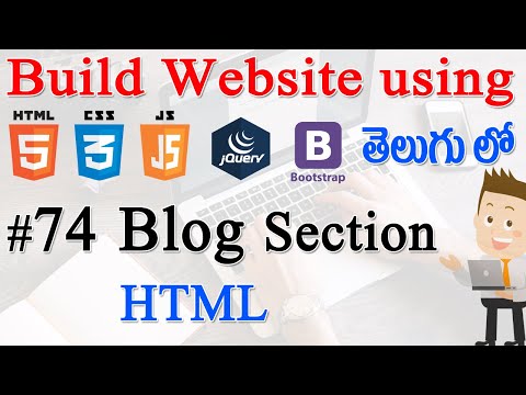 1 How to Build Website using Html CSS JS jQuery Bootstrap Usage of Developer Tools