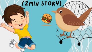 SIMON AND THE BIRD I Story in English I Moral story for kids I Short Story in English