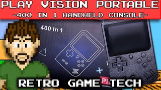 Play Vision Portable (PVP) 400 in 1 Handheld Game Console (NES on a Chip Device) - Retro Game Tech