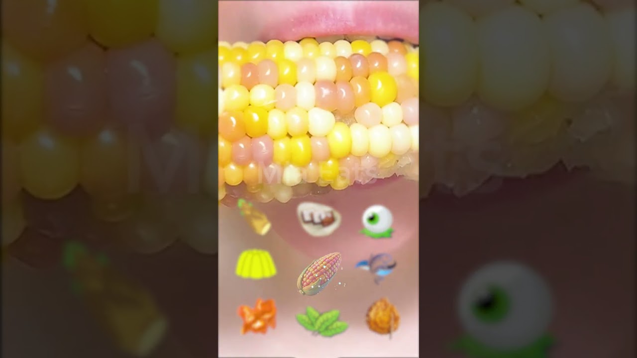 [Mia Eats] "So Satisfying: Jelly Candy Explosion! 💥🍡"