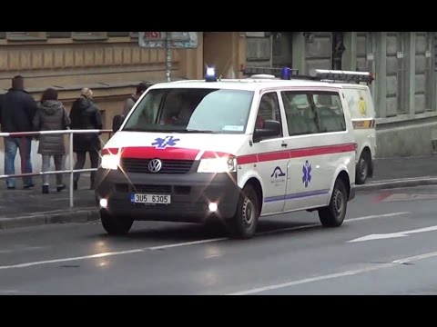 Roudnice n.L. Podřipská nemocnice s poliklinikou sanitka v Praze [CZ | 4.2014]