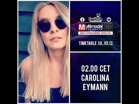 Techno Mix 2021 - Carolina Eymann for 15 years of @MultimodalMusic Marathon Part 12/20