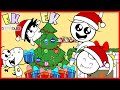 Ryan Sings Jingle Bells With Twin Sisters Emma Kate EK Doodles Christmas Songs