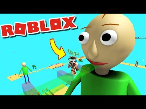 Escape Extreme Mega Baldi Obby The Weird Side Of Roblox - weird roblox character