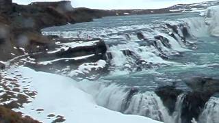 preview picture of video 'Gullfoss in Iceland!!! EPIC WATERFALL!'