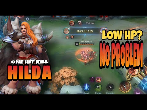 HILDA BEST BUILD 2022 |RANK 1 HILDA BUILD - MLBB #mobilelegends   #hildamobilelegend  #holirikkitv