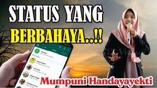 Download lagu STATUS YANG BERBAHAYA (Pengajian Lucu Ngapak Mumpuni Handayayekti Juara Aksi Indosiar) mp3