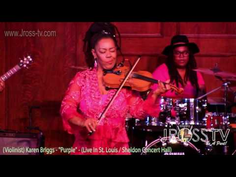 James Ross @ (Violinist) Karen Briggs - "Purple" - (Live In St. Louis) - www.Jross-tv.com