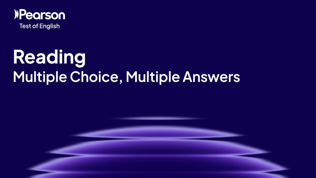 PTE核心 |阅读 |多项选择题，多重答案
