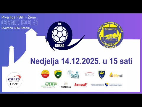 ŽRK BOSNA Tešanj - ŽRK ŽIVINICE Živinice