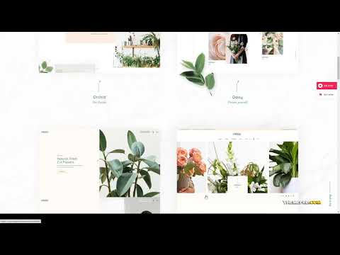 Roisin - Flower Shop and Florist Theme florist shop garden Build Website