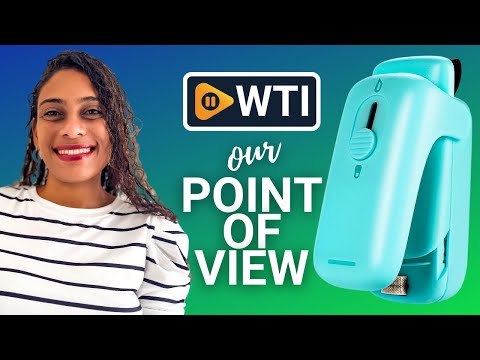 Mini Kenossion Chip Bag Sealer - Heat Seal with Cutter & Magnet - WTI product video review