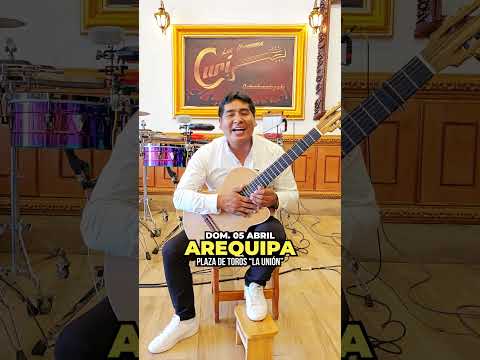 Amigos, nos vemos este domingo 05 de abril en AREQUIPA, ❤️ en la Plaza de Toros "La Unión" 🎸💃🕺🎶