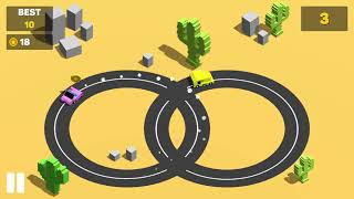 I HIT A BIKER! :O || Pixel Traffic Circle Rush ||  Gameplay