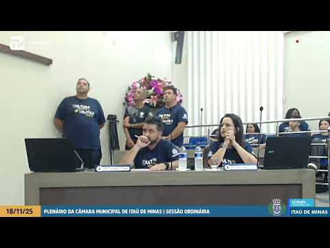 SESSÃO ORDINÁRIA DO DIA 18/11/2025