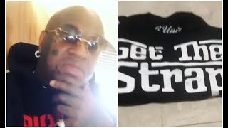 Birdman Reacts After 50 Cent Sent Him a Get The Strap T-Shirt