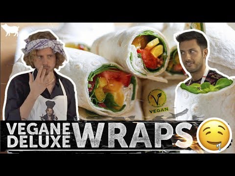 schnell, einfach, lecker - vegane Wraps (für unterwegs)